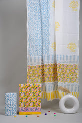 Exclusive Hand Block Cotton Suit With Cotton Dupatta